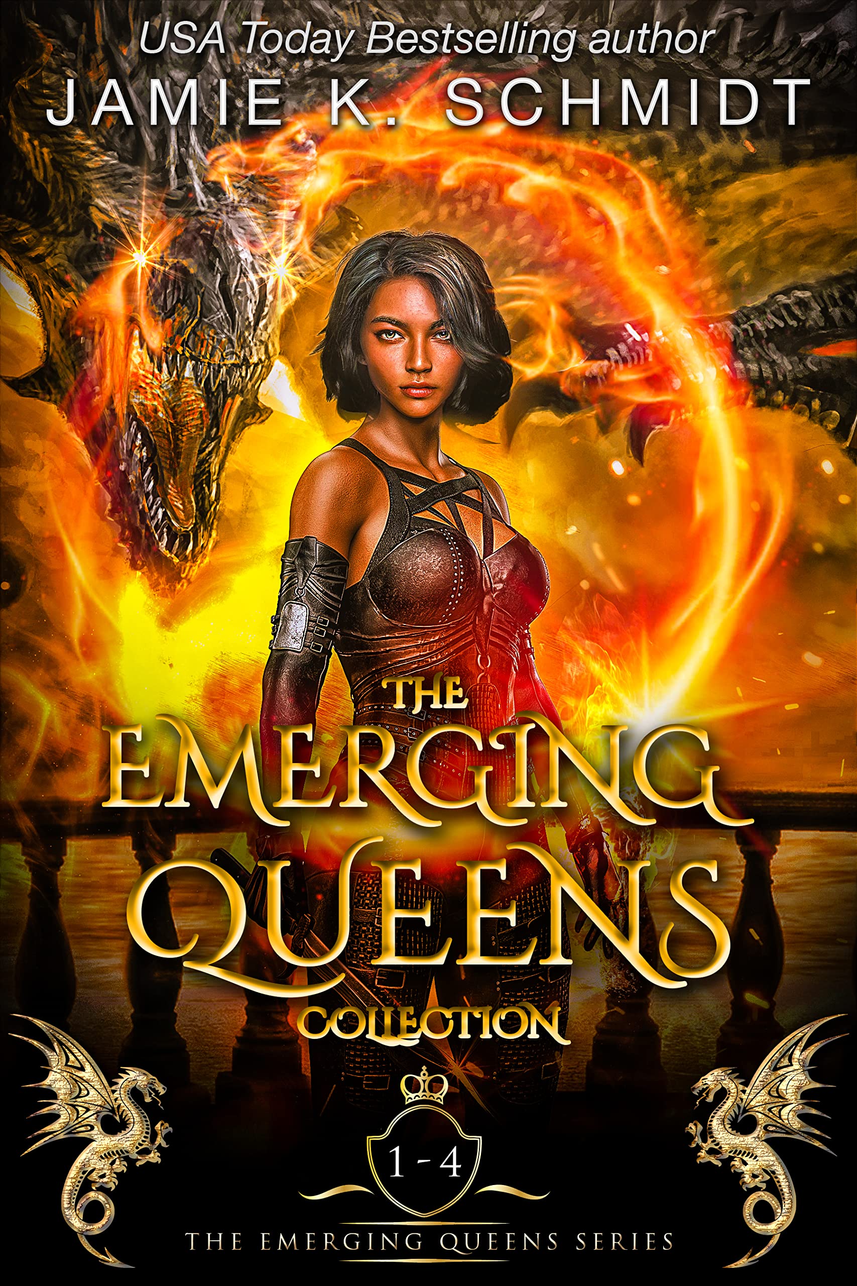 The Emerging Queens Collection: Books 1-4 a fated mates collection of paranormal romances with dragon shifters